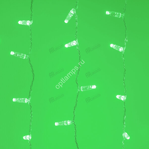 Светодиодная гирлянда ARD-CURTAIN-CLASSIC-2000x1500-CLEAR-360LED Green (230V, 60W) (ARDCL, IP65)