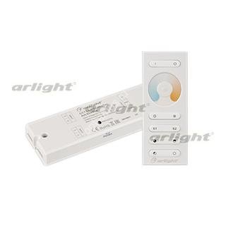 Контроллер SR-2839MIX White (12-24V, 2x5A, ПДУ) (Arlight, IP20 Пластик, 1 год)
