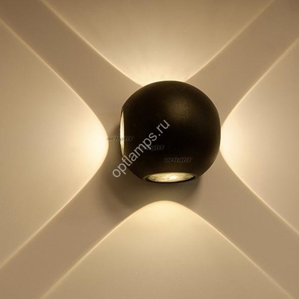 Светильник LGD-Wall-Orb-4B-8W Warm White