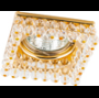 Светильник потолочный, MR16 G5.3 с прозрачным стеклом, золото CD2131