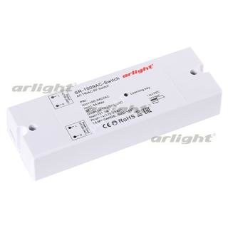 Контроллер-выключатель SR-1009AC-SWITCH (230V, 1.2A) (Arlight, IP20 Пластик, 3 года)