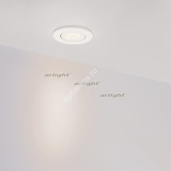 Светодиодный светильник LTM-R52WH 3W Day White 30deg (ARL, IP40 Металл, 3 года)