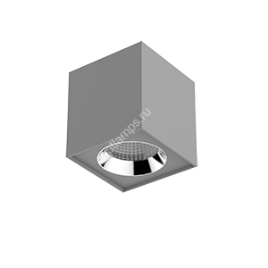 Св-к DL-02 Cube накл 20W 4000K 35° 125*135мм серый RAL7045