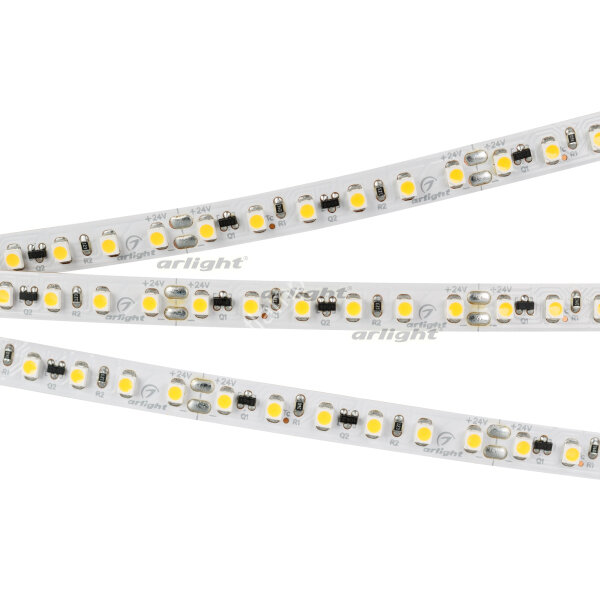 Лента RT-10000 24V Warm2700 2x (3528, 120 LED/m, 10m) (ARL, 9.6 Вт/м, IP20)