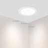 Светодиодный светильник LTM-R70WH-Frost 4.5W Day White 110deg (ARL, IP40 Металл, 3 года)