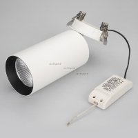Светильник SP-POLO-BUILT-R95-25W Warm3000 (WH-BK, 40 deg)