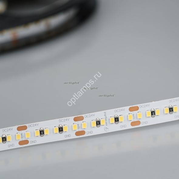 Лента MICROLED-5000 24V Warm3000 8mm (2216, 300 LED/m, LUX) (Arlight, 8 Вт/м, IP20)