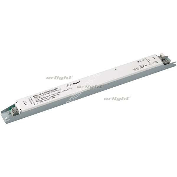 Блок питания ARV-24100-LONG-PFC-DALI-A (24V, 4.2A, 100W) (ARL, IP20 Металл, 5 лет)