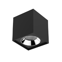 Св-к DL-02 Cube накл 36W 4000K 35° 150*160мм черный RAL9005