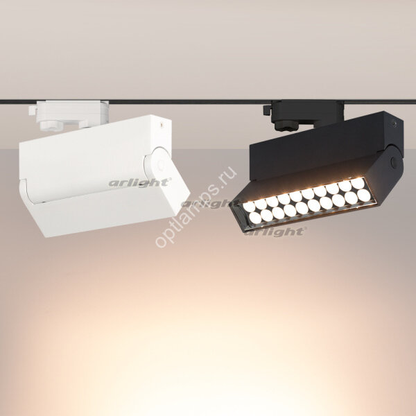 Светильник LGD-LOFT-TRACK-4TR-S170-10W White6000 (BK, 24 deg) (ARL, IP20 Металл, 3 года)