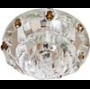 Светильник потолочный JC Max20W G4 прозрачный-коричневый, прозрачный, 1580