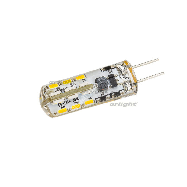 Светодиодная лампа AR-G4-24N1035DS-1.2W-12V Day White (ARL, -)