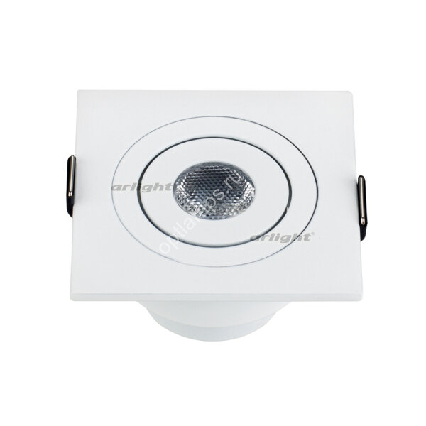 Светодиодный светильник LTM-S60x60WH 3W Warm White 30deg (ARL, IP40 Металл, 3 года)