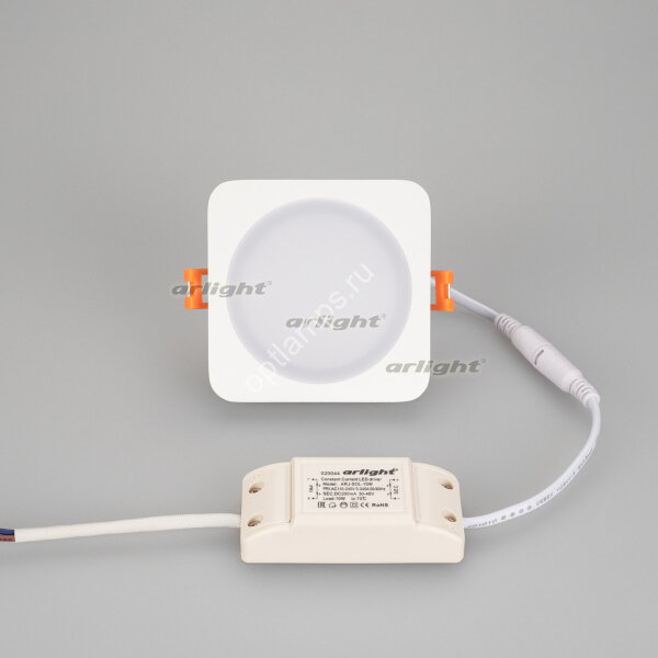 Светодиодная панель LTD-96x96SOL-10W White 6000K (ARL, IP44 Пластик, 3 года)