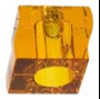 Светильник потолочный, JC G5.3 с желтым стеклом, золото, CD19