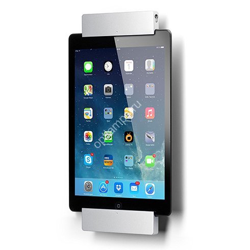 Поворотное настенное крепление для Apple iPad 4, iPad Air 1 и 2, iPad Pro 9.7 silver