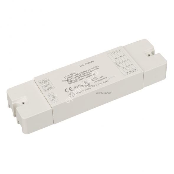 Контроллер ARL-4022-SIRIUS-RGBW (12-24V, 4x6A, 2.4G) (Arlight, IP20 Пластик, 3 года)