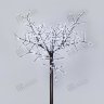 Светодиодное дерево ARD-CHERRY-2.4M-BROWN-1728LED White (220V, 100W)