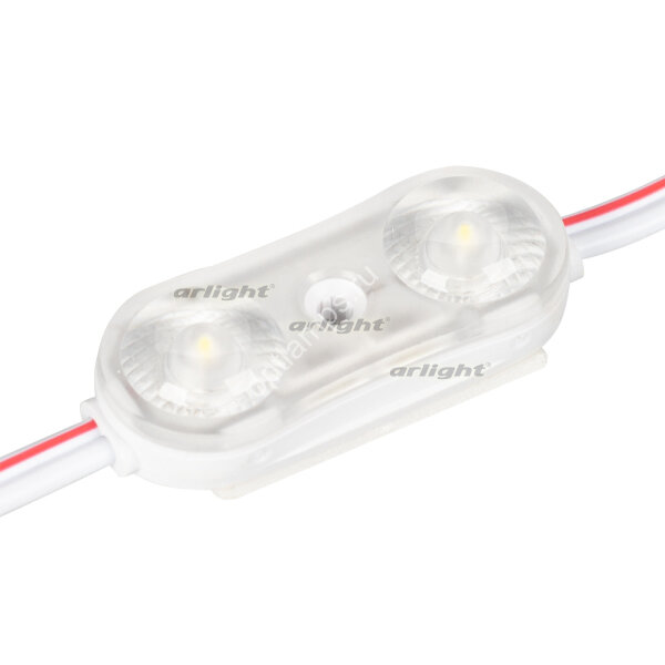 Модуль герметичный ARL-ORION-R07-12V Cool (2835, 2 LED, 170 deg) (ARL, Закрытый)