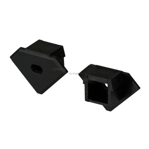 Заглушка для PDS45-T черная с отверстием (Arlight, Пластик)