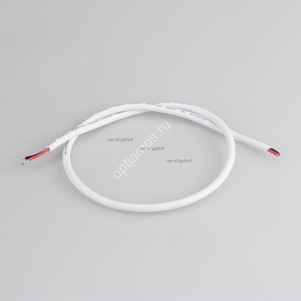 Провод питания ARL-MOONLIGHT-20AWG-2W-D4.5-CU-500 White (Arlight, Закрытый)