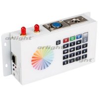 Контроллер DMX SR-2816WI White (12V, WiFi, 8 зон) (Arlight, IP20 Металл, 3 года)