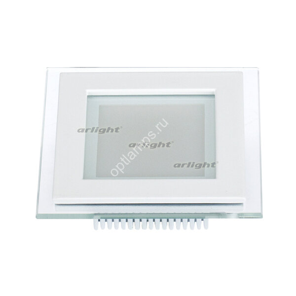 Светодиодная панель LT-S96x96WH 6W Warm White 120deg (ARL, IP40 Металл, 3 года)