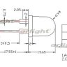 Светодиод ARL-10080URC4-20 (Arlight, 10мм (круглый))