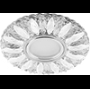Светильник потолочный встраиваемый со светодиодной подсветкой 15LED*2835 SMD 4000K, MR16 50W G5.3, прозрачный-матовый, хром, CD917