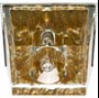 Светильник потолочный встраиваемый, JCD9 35W G9  прозрачный-золотой, хром, JD59
