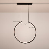 Дизайнерский профиль SL-MOONRING-D700 (BK) (ARL, Алюминий)