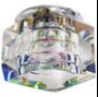 Светильник потолочный, JCD G9 с многоцветным стеклом, хром, с лампой, JD64-MC