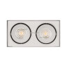 Светильник SP-CUBUS-S100x200WH-2x11W Warm White 40deg (ARL, IP20 Металл, 3 года)