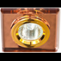 Светильник потолочный, MR16 G5.3 коричневый, золото, 8170-2