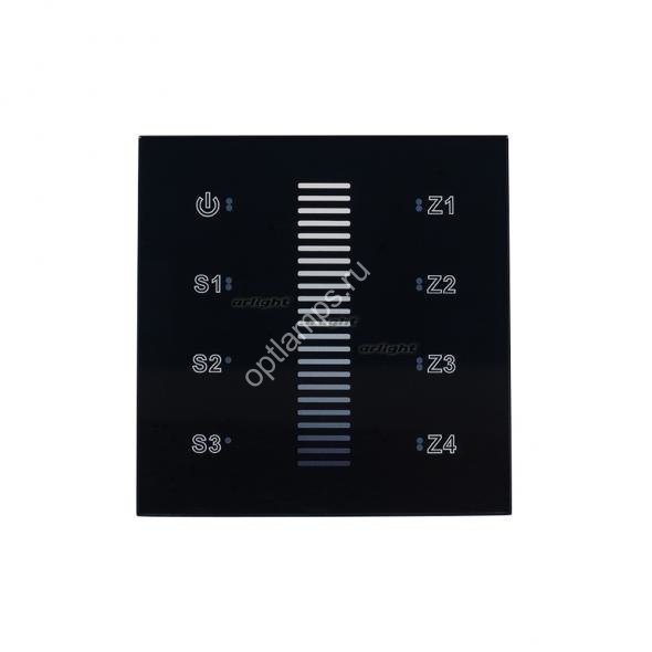Панель Sens SR-2830A-RF-IN Black (220V,DIM,4 зоны) (Arlight, IP20 Пластик, 3 года)