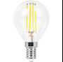 Лампа светодиодная, (9W) 230V E14 4000K прозрачная, LB-509
