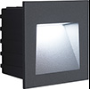 Светильник встраиваемый светодиодный, 3W, 4000K, IP65, серый, LN013