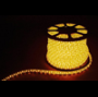 Дюралайт (световая нить) со светодиодами, 2W 100м 230V 36LED/м 13мм, желтый, LED-R2W