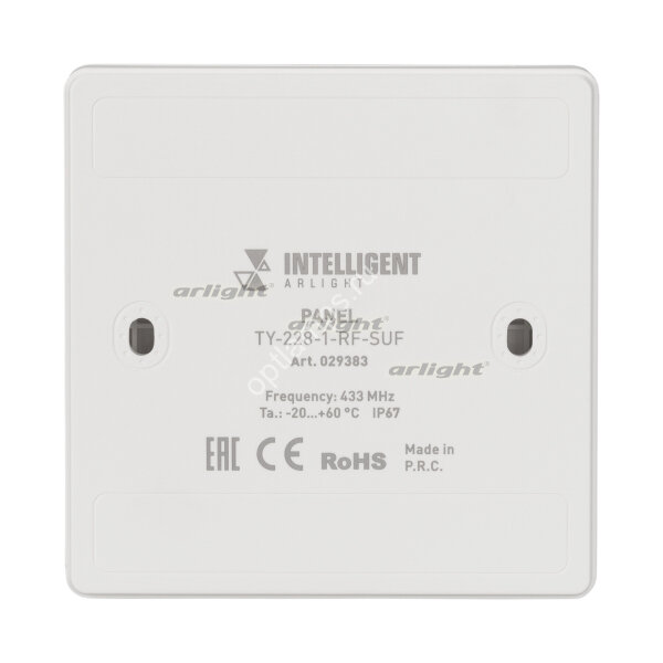 INTELLIGENT ARLIGHT Панель TY-228-1-RF-SUF (no power) (IARL, IP67 Пластик, 3 года)