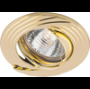 Светильник потолочный встраиваемый, MR16 G5.3 золото, поворотный, DL6227