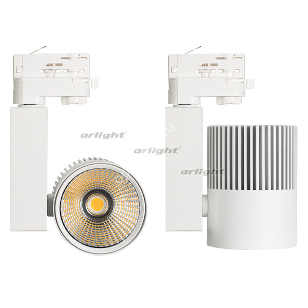 Светильник LGD-ARES-4TR-R100-40W White6000 (WH, 24 deg) (ARL, IP20 Металл, 3 года)