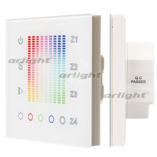 Панель Sens SR-2831AC-RF-IN White (220V,RGB,4зоны) (Arlight, IP20 Пластик, 3 года)