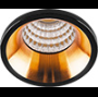 Светильник встраиваемый светодиодный 3W, 210Lm, 4000К, черный, золото, LN003