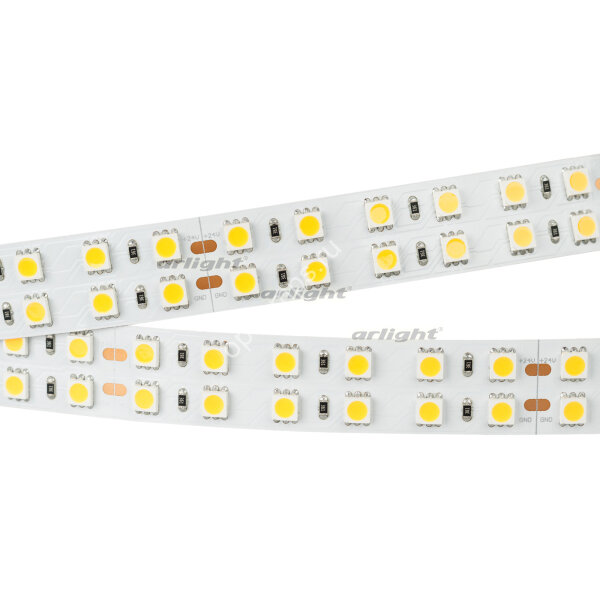 Лента RT 2-5000 24V White6000 2x2 (5060, 720 LED, LUX) (ARL, 34.4 Вт/м, IP20)