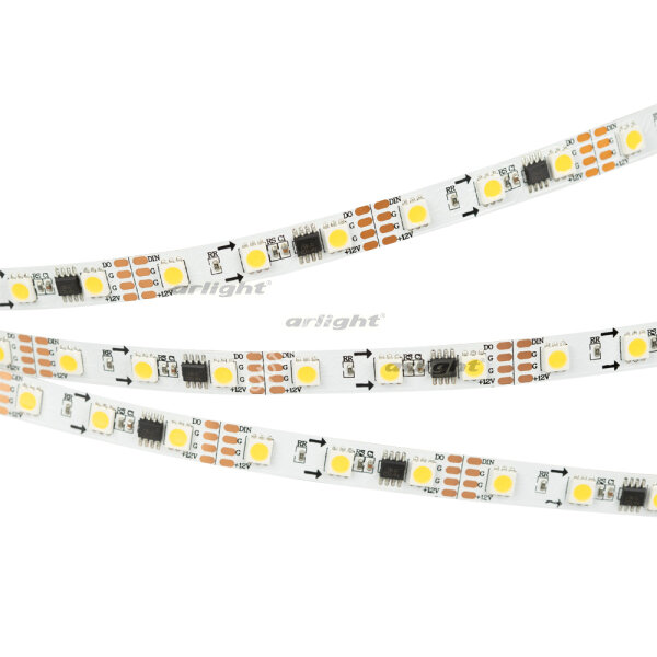 Лента SPI-5000-AM 12V Day4000 (5060, 60 LED/m, x3) (ARL, Открытый, IP20)