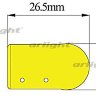 Гибкий неон ARL-CF2835-U15M20-24V Yellow (26x15mm) (Arlight, 8 Вт/м, IP65)