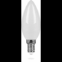Лампа светодиодная, (5W) 230V E14 2700K матовая, LB-58
