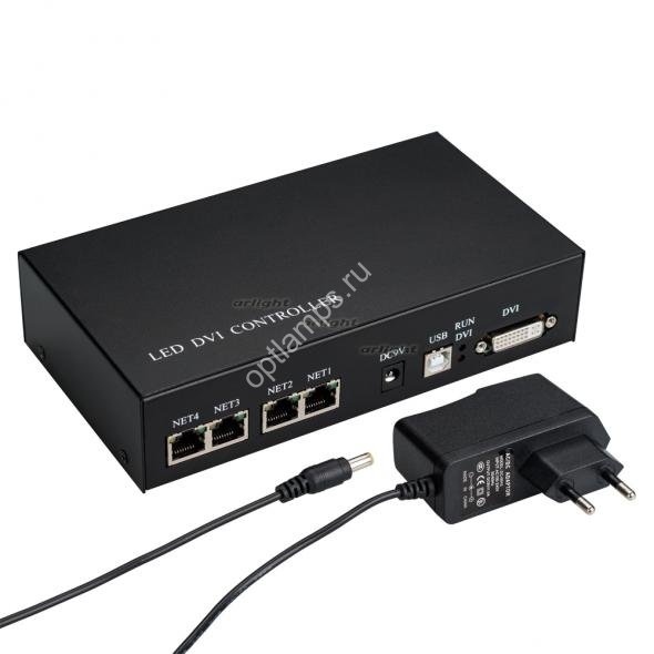 Контроллер HX-803TV (400000pix, 9V, DVI/HDMI) (Arlight, IP20 Металл, 1 год)