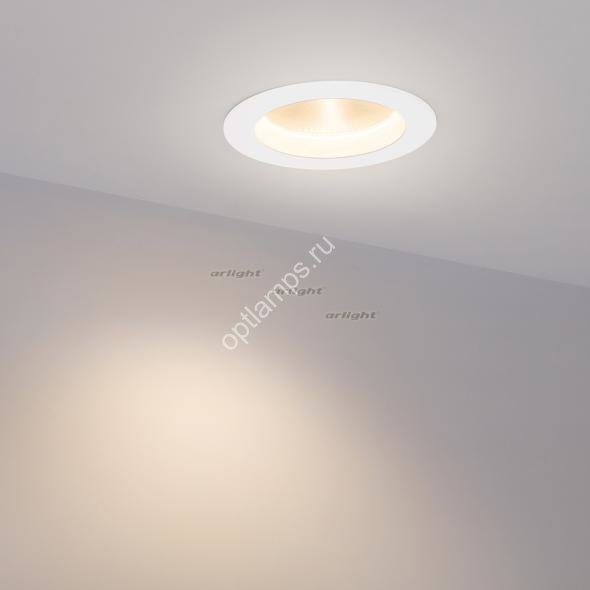 Светодиодный светильник LTD-187WH-FROST-21W White 110deg