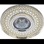 Светильник потолочный встраиваемый со светодиодной подсветкой 15LED*2835 SMD 4000K, MR16 50W G5.3,прозрачный, золото, CD981 Светильник потолочный встраиваемый со светодиодной подсветкой 15LED*2835 SMD 4000K, MR16 50W G5.3,прозрачный, золото, CD981